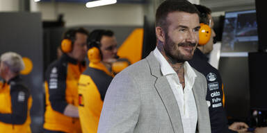 Beckham fieberte vergeblich in McLaren-Box