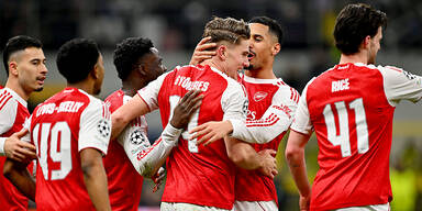 Makellose Serie! Arsenal besiegt Inter und feiert 7. CL-Sieg in Folge