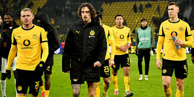 BVB-Pleite! 0:2 – Dortmund verliert gegen Inter und muss ins Playoff!