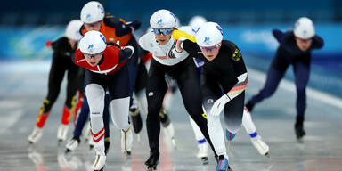 Eisschnellläufer Rosner, Odor zogen in Massenstartfinali ein