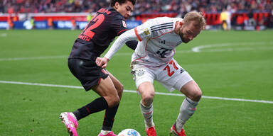 Wildes 1:1-Unentschieden: Bayern erkämpft Punkt gegen Leverkusen