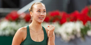 Potapova schlägt die Nummer 2 der Welt