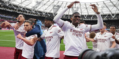 Arsenal schießt mit Titel-Matchball West Ham in Liga 2