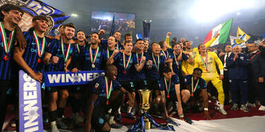 Inter sichert sich mit 2:0-Cup-Finalsieg gegen Lazio Rom Double