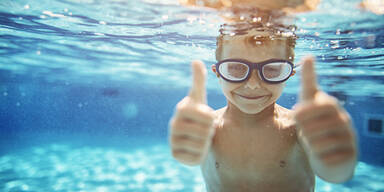 Pool Freibad Schwimmen Sommer