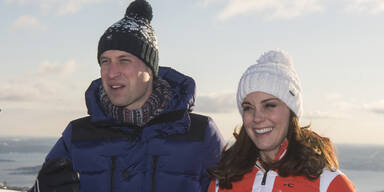 William und Kate: Luxus-Skiurlaub in Courchevel mit Schinken-Käse-Toast um 85 Euro!