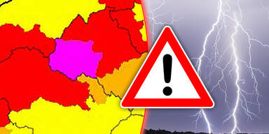 Höchste Warnstufe! Gewitter-Walze fegt jetzt übers Land