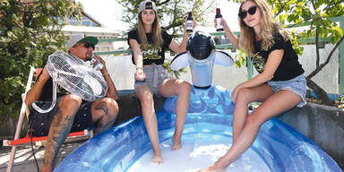 Hitze Sommer Abkühlung
