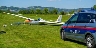 Segelflugzeug kurz nach Start abgestürzt