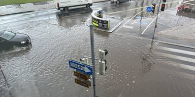 Regenguss Wien