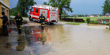 Land unter in St.Pölten-St.Georgen