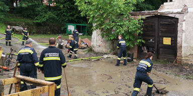Land unter in St.Pölten-St.Georgen