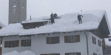 Hochfilzen Lech Schnee