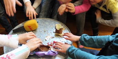 Der Osterhase versteckt in NÖ 5 Mio. Schokohasen und 10 Mio. Eier