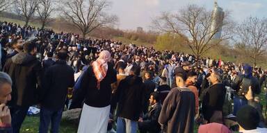 Ramadan Fastenbrechen Donauinsel Wien