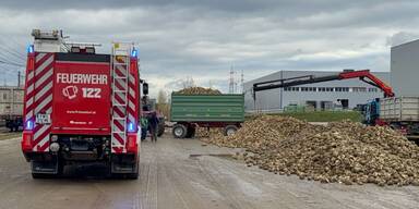 Arbeiter unter Zuckertrüben begraben: tot