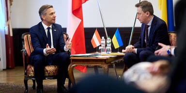 2 Stunden im Bunker, dann 500-Milliarden-Deal in der Ukraine