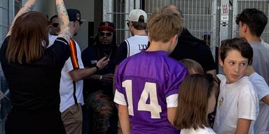 NFL-Superstar Marshawn Lynch begeistert die Fans in Wien