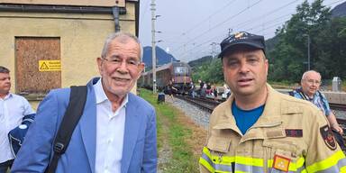 VdB ÖBB Zug Unwetter Tirol