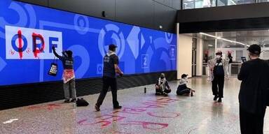 Kritik an Berichterstattung: Palästinenser-Aktivisten stürmten ORF