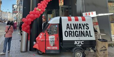 KFC eröffnete im Linzer Stadtherz 