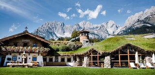 Kaiserwiese mit Blick zum Wilden Kaiser