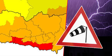 Unwetter-Gefahr! DIESE Warnungen sind jetzt aktiv