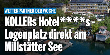KOLLERs Hotel****s - Logenplatz direkt am Millstätter See