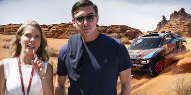 Wüste statt Red Carpet: Mark Mateschitz und Victoria Swarovski starten bei Rallye Dakar