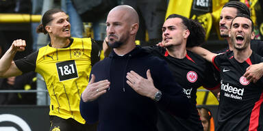 Frankfurt und Dortmund feiern Königsklassen-Coup