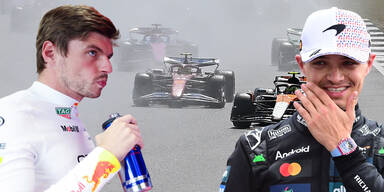 Verstappen tobt: Norris gewinnt Chaos-GP in Silverstone