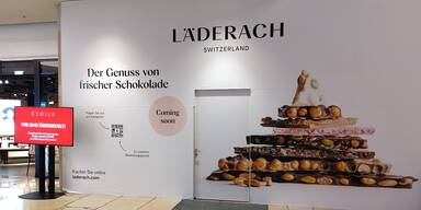 Läderach bringt Schoki in die PlusCity 
