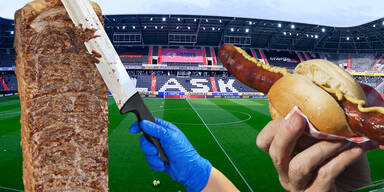 Kebab statt Würstel im LASK-Stadion