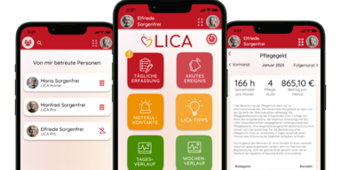  LICA will die Pflege für zu  Hause digital vernetzen 