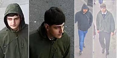 "Falsche Polizisten": Diese vier Handlanger werden gesucht