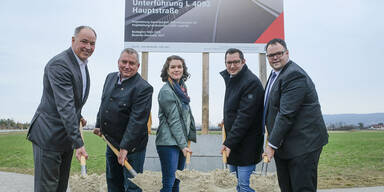 Bahnunterführung in Lanzenkirchen