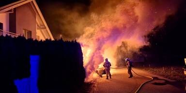 Silvester-Chaos:130 Feuerwehreinsätze und acht Verletzte durch Böller