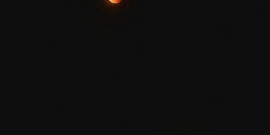 Mond und Mars über Kirchberg an der Pielach in NÖ