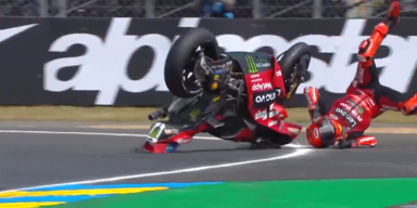 Marc Marquez bei Martin-Sieg in Le Mans schwer verletzt