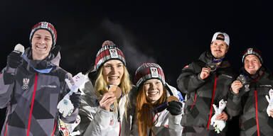 SILBER & BRONZE - Triple-Jubel für Österreich