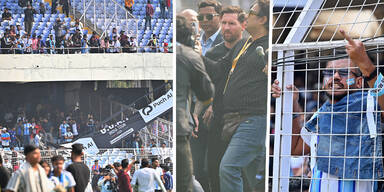 Totales Chaos: Ausschreitungen wegen Messi-Show
