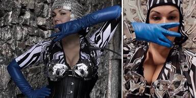 Anna Netrebko begeistert die Fans als sexy Cyborg 