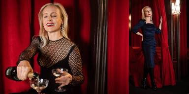 Sexy! Christian Kerns Ex-Frau Eveline Steinberger modelt jetzt für Hoschek