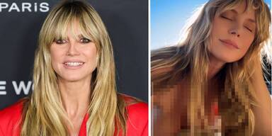 Nach WM-Blamage Heidi Klum liefert heiße Busen-Show in Los Angeles