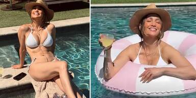Mit 56 im Mini-Bikini: Jennifer Lopez macht alle sprachlos!