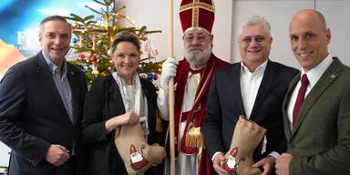 Hoher Nikolo-Besuch bei FPÖ NÖ