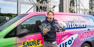 Nasch-Offensive: hitschies verteilt 40.000 Gratis-Süßigkeiten in Wien