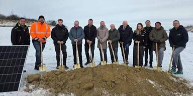 Spatenstich: Ernstbrunn (NÖ) bekommt PV-Anlage