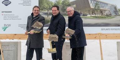 Spatenstich für neue Lehrwerkstätte am Francisco Josephinum Wieselburg