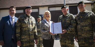 Kommandoübergabe am Truppenübungsplatz Allentsteig
